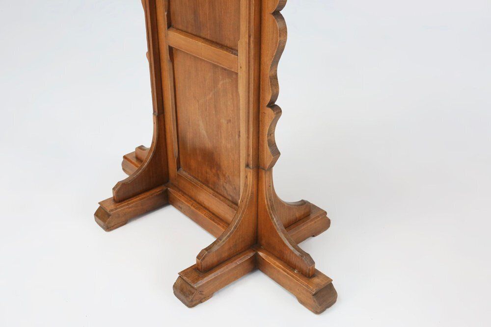 Church Console In Wood, France, 1900s photo vinterior