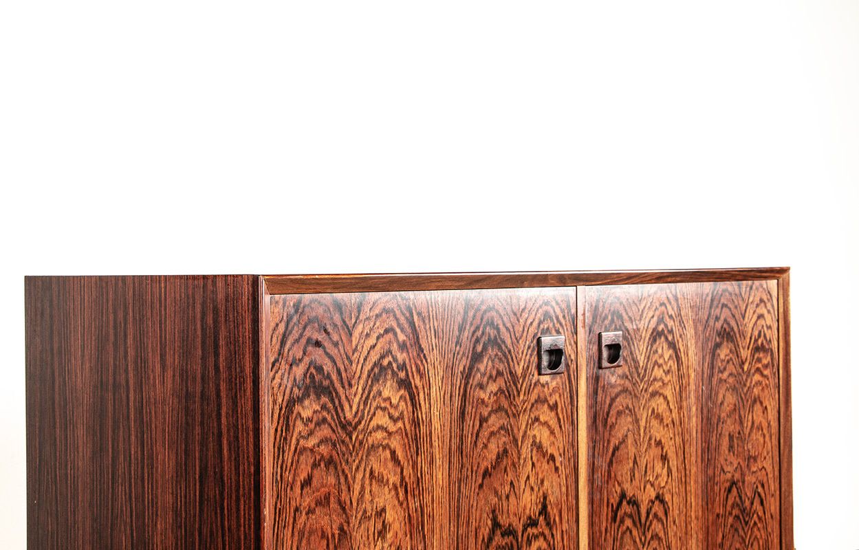 Furniture Scandinavian Sideboard Or Small Buffet In Rosewood By Erik Brouer For Brouer’s Mobelfabrik 1960. photo