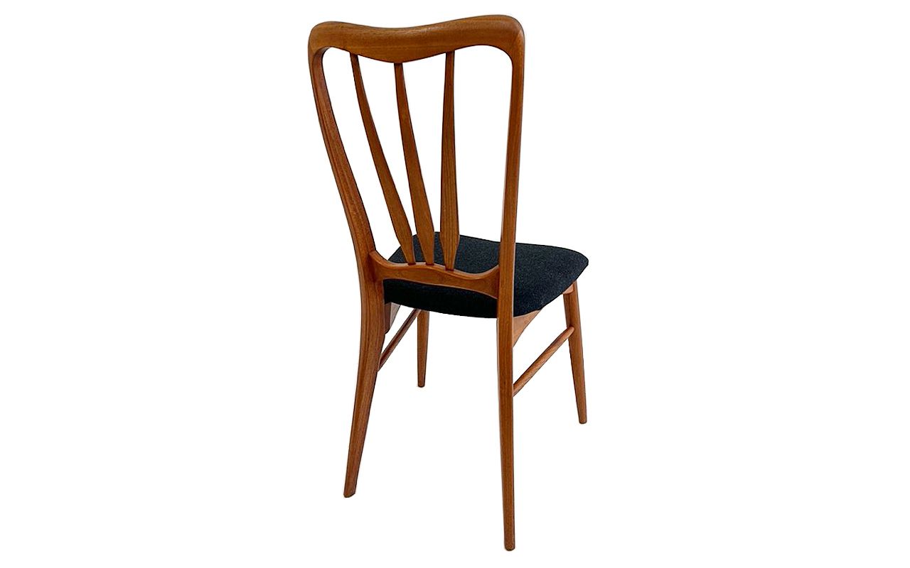 A Set Of 6 Danish Teak Ingrid Chairs By Niels Koefoed For Hornslet photo Furniture