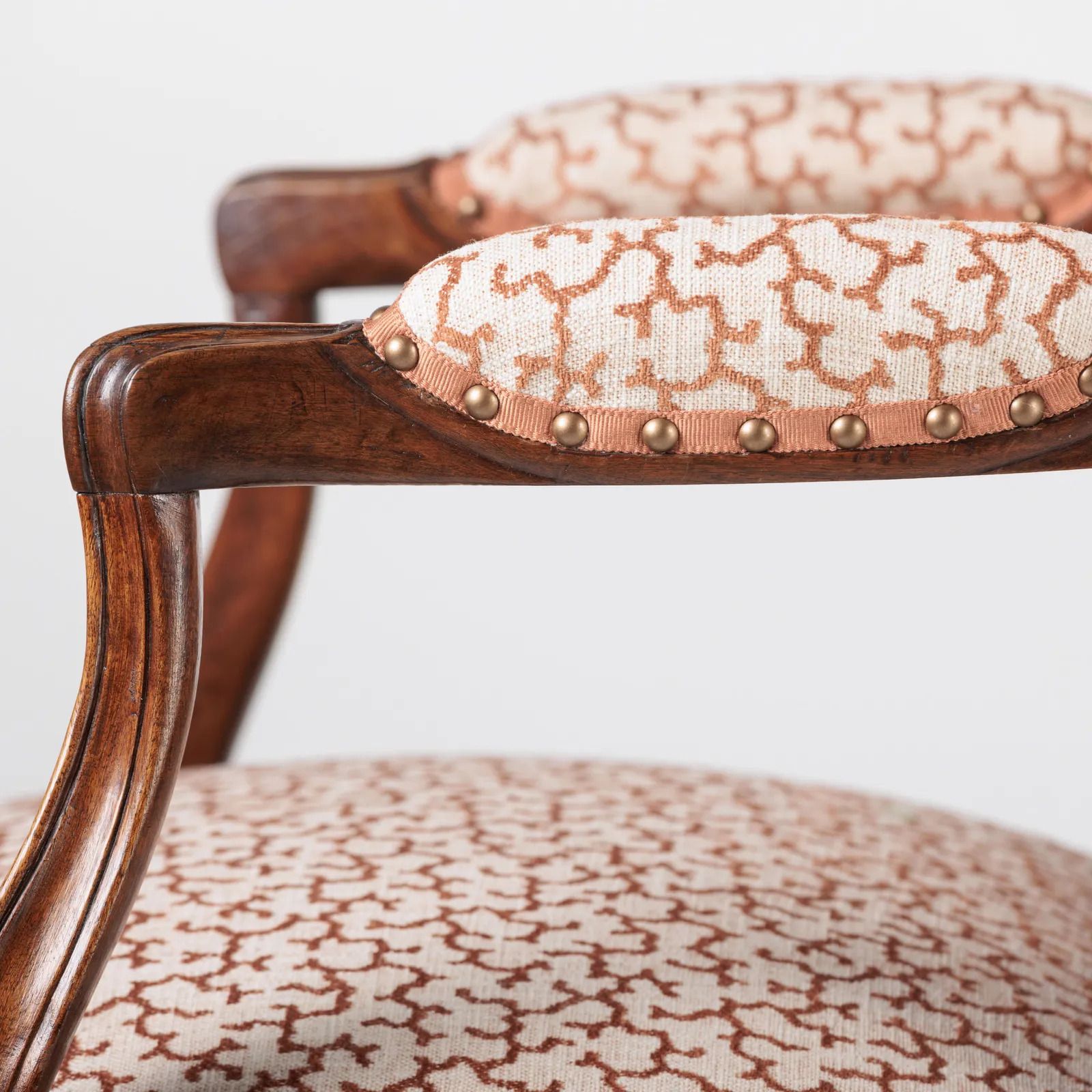A Pair Of Large Scale 19th Century French Fauteuils. photo vintage