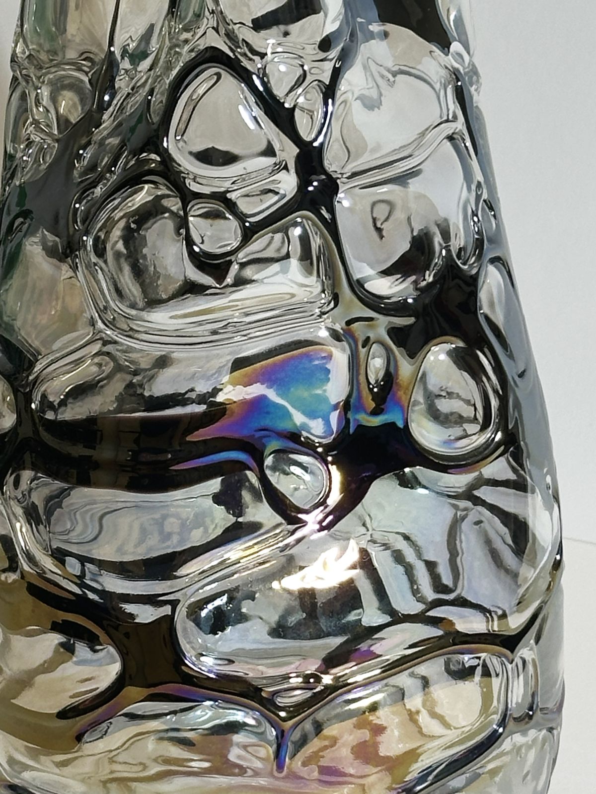 Italian Sculptural Art Glass Vase Attributed To Angelo Rinaldi Liane Series 1970s photo furniture