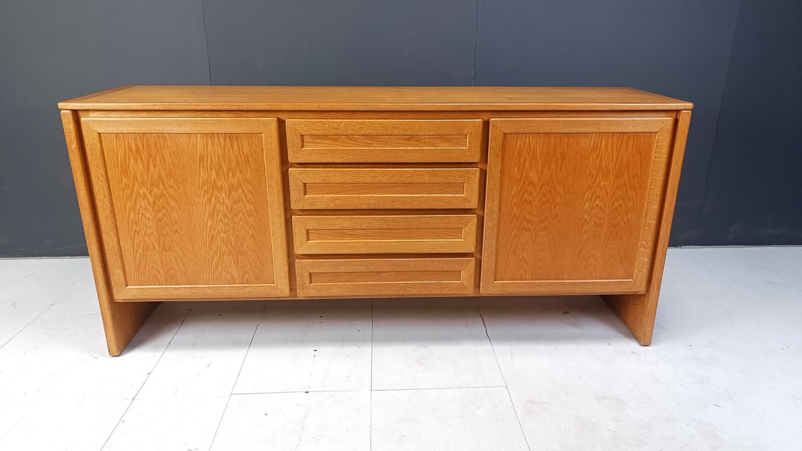 Vintage Oak Sideboard, 1960s photo Furniture