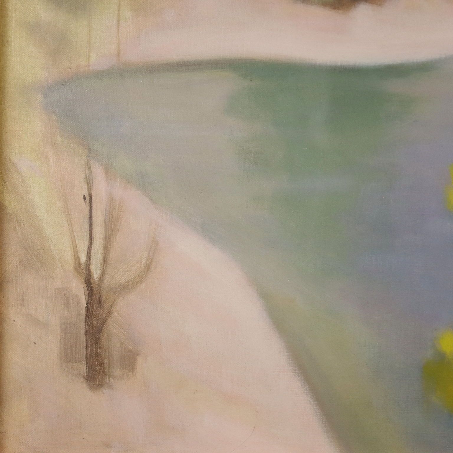 Modern Painting By P. Carena Oil On Canvas Italy 1960 photo 370.0