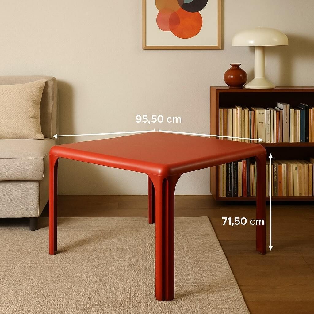 Artemide Stadio 100 Table Vintage Design V. Magistretti 1970s photo furniture