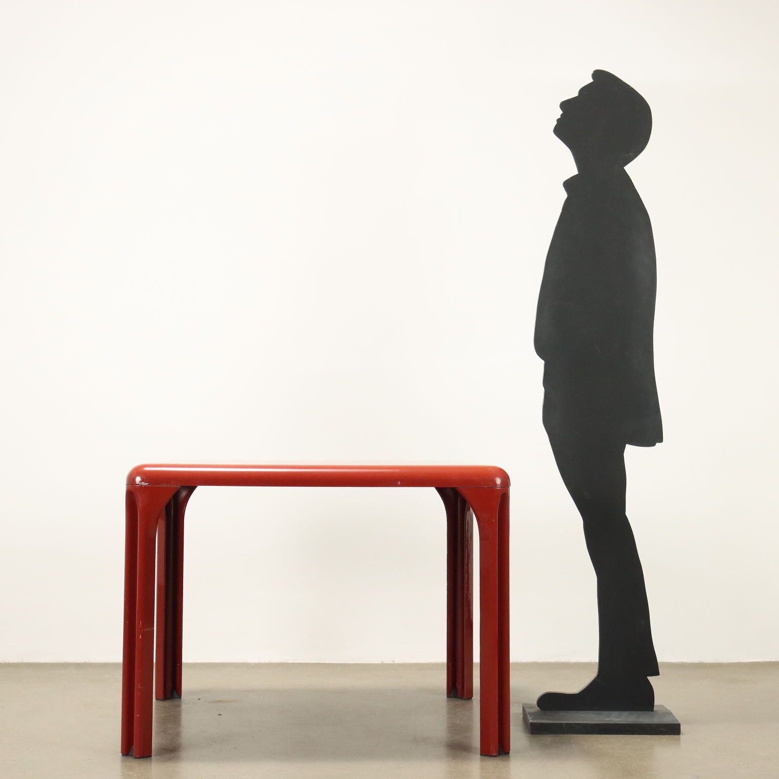 Artemide Stadio 100 Table Vintage Design V. Magistretti 1970s photo for sale