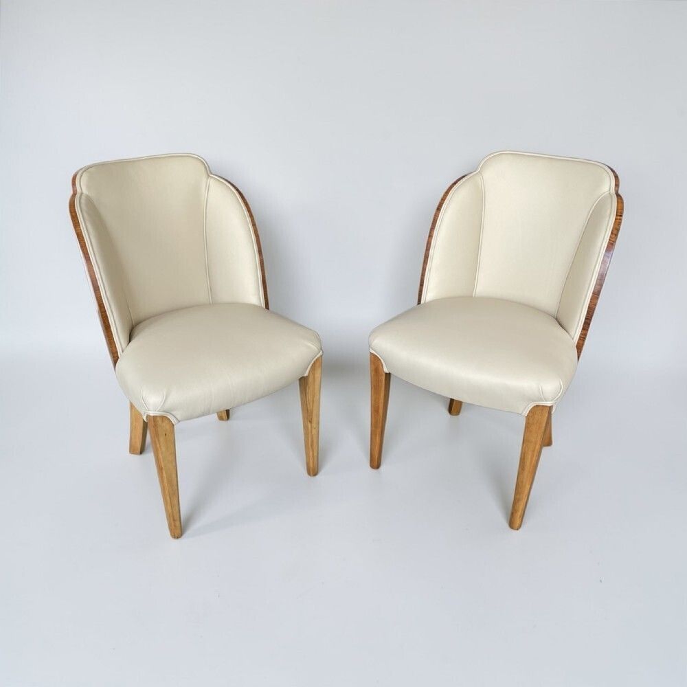Fine Pair Of Side Chairs By Harry And Lou Epstein photo Furniture