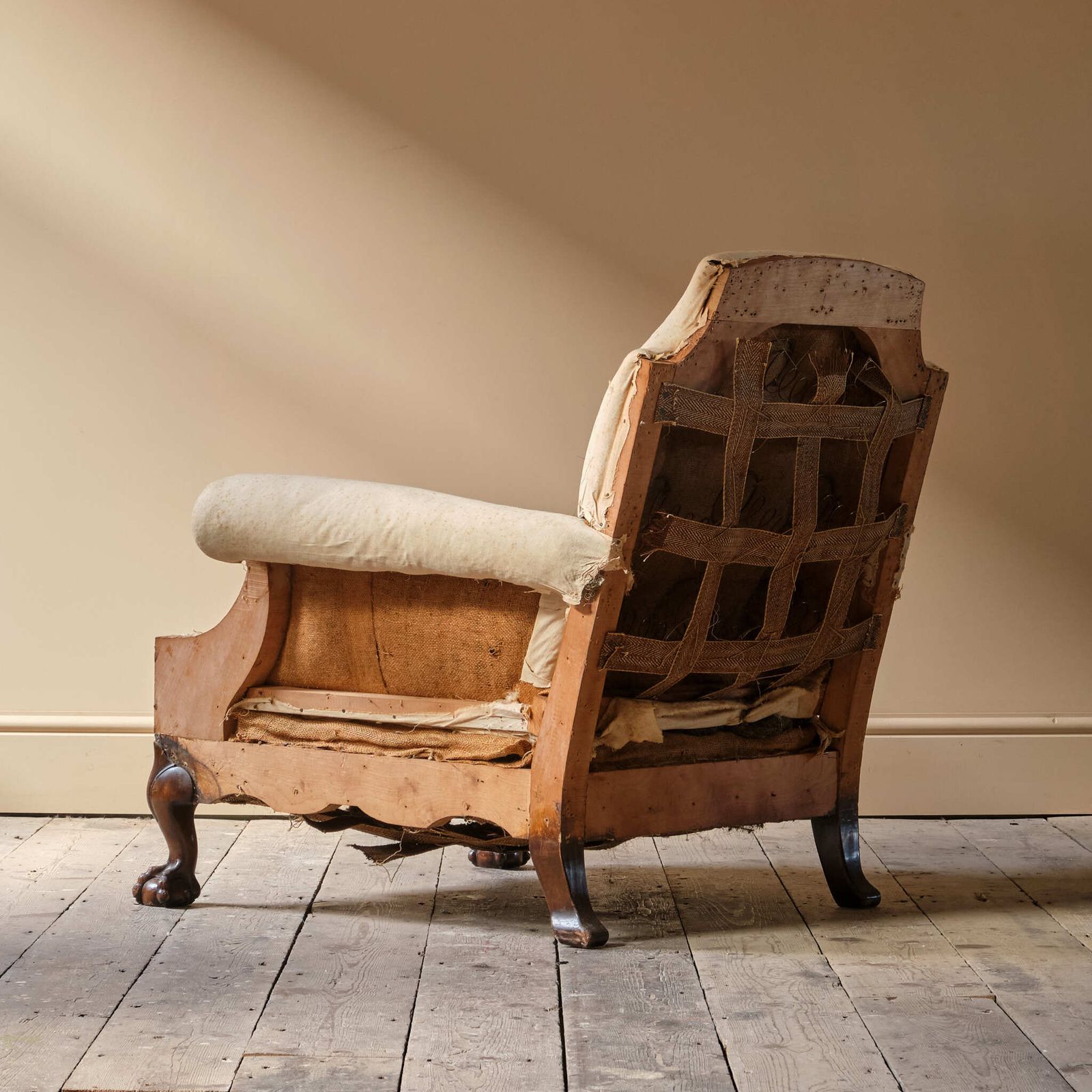 Antique Deep Seated Country House Armchair C1900 photo 1100.0