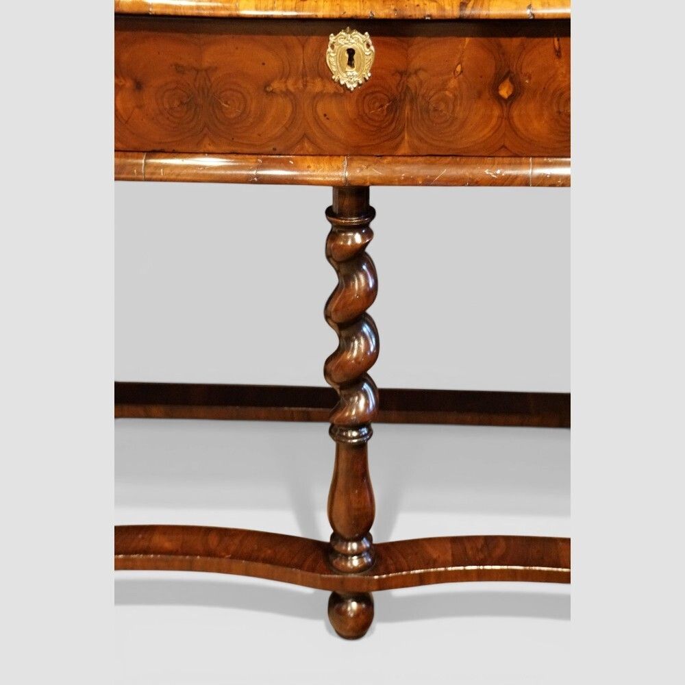 William & Mary Oyster Walnut Escritoire Circa 1680 photo for sale