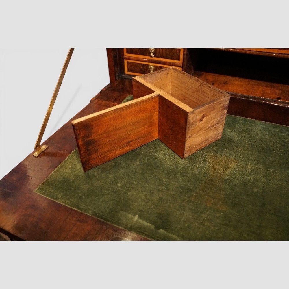 photo for sale William & Mary Oyster Walnut Escritoire Circa 1680