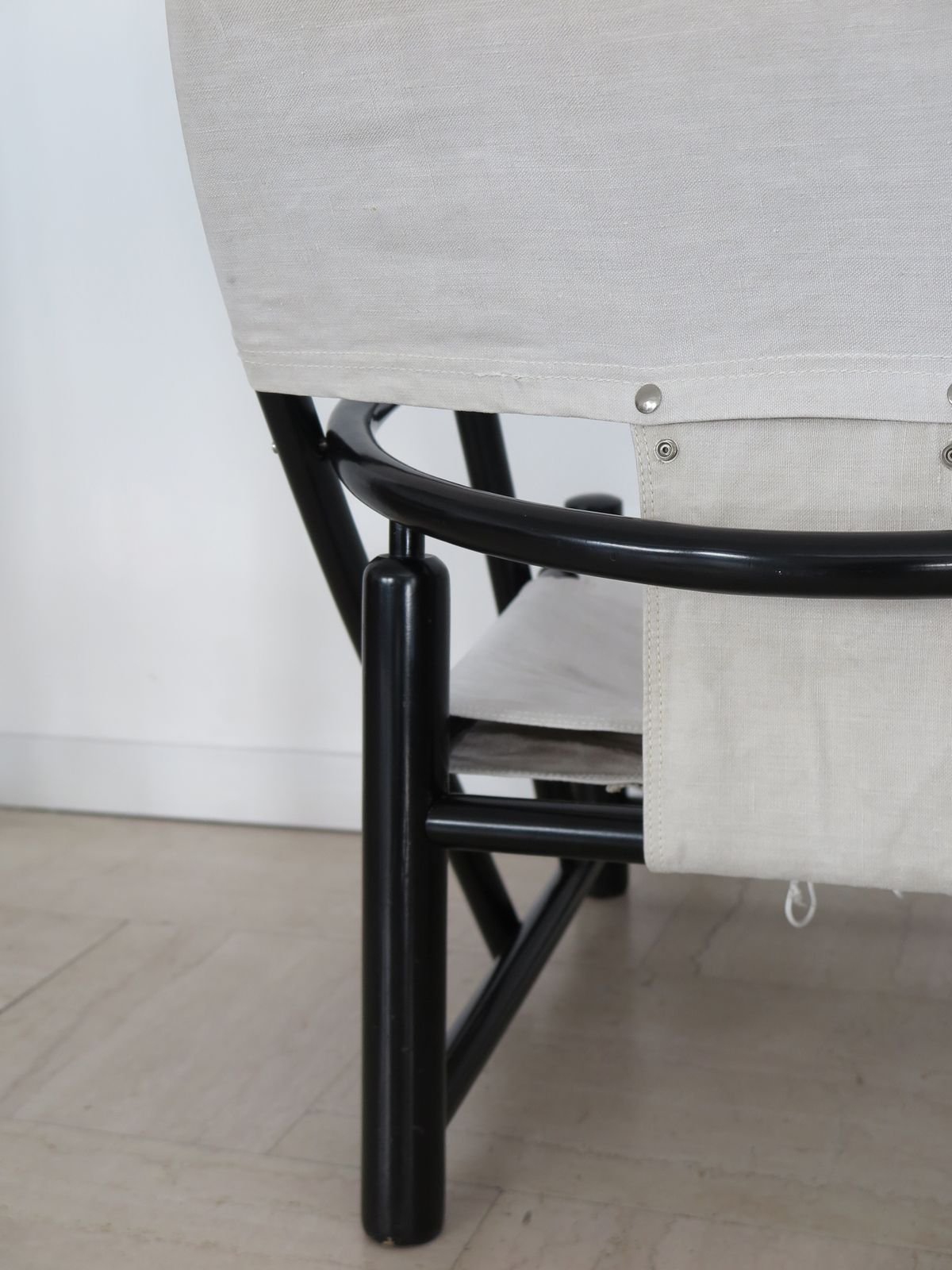 Piero Palange & W. Toffoloni For Germa Italian “G23 Hoop” Armchair, 1970s photo buy