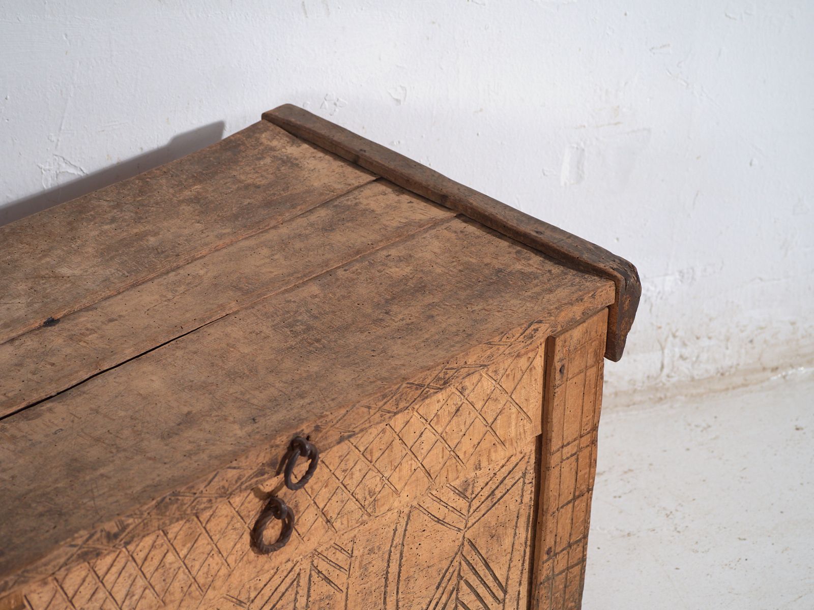 Transylvanian Carved Beech Chest – Transylvania, Circa 1900 photo furniture