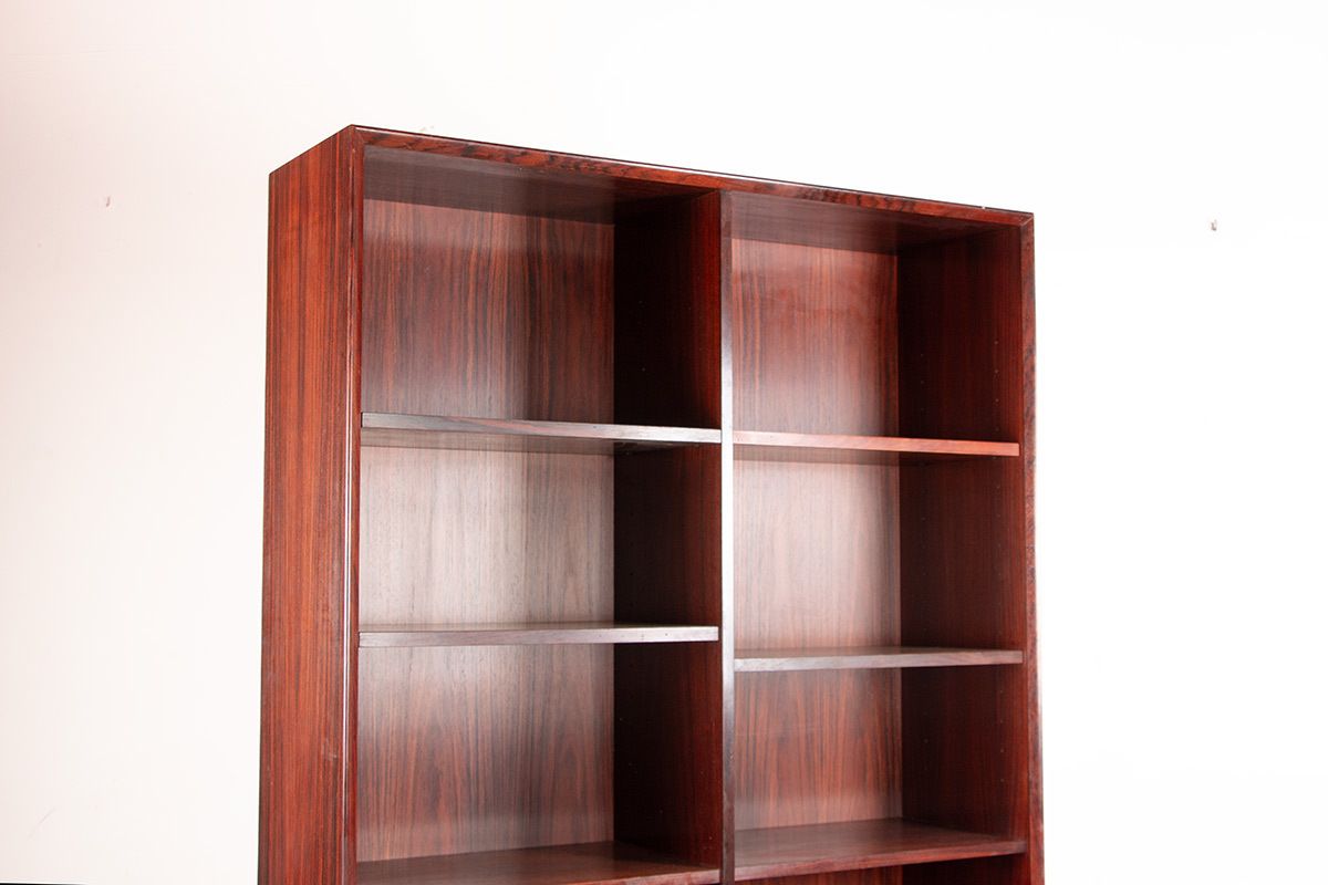 Large Danish Tall Shelf In Rosewood By Erik Brouer For Brouer’s Mobelfabrik. photo buy