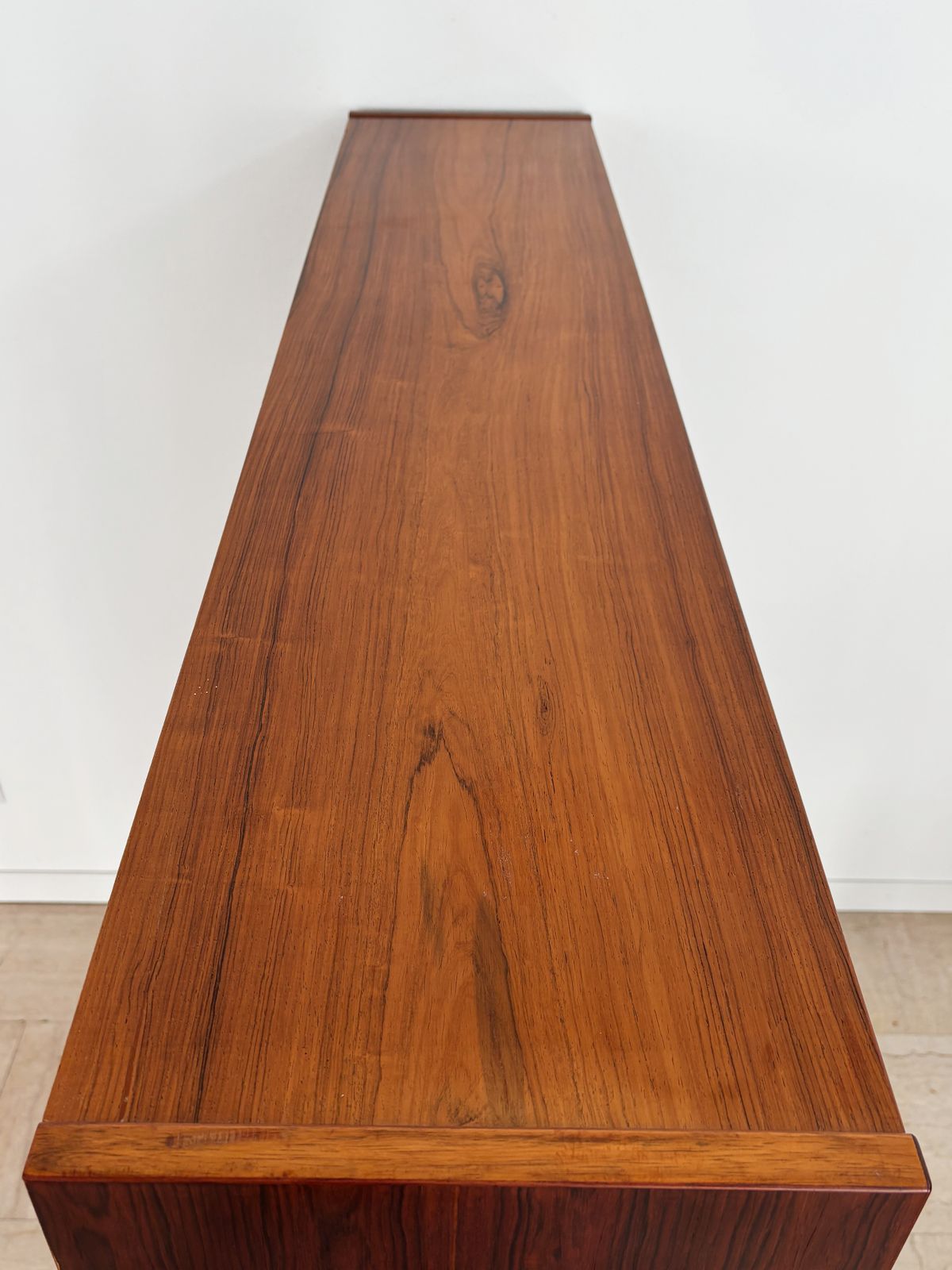 Scandinavian Gunni Omann Dark Wood Bookcase, Denmark 1960s photo vinterior