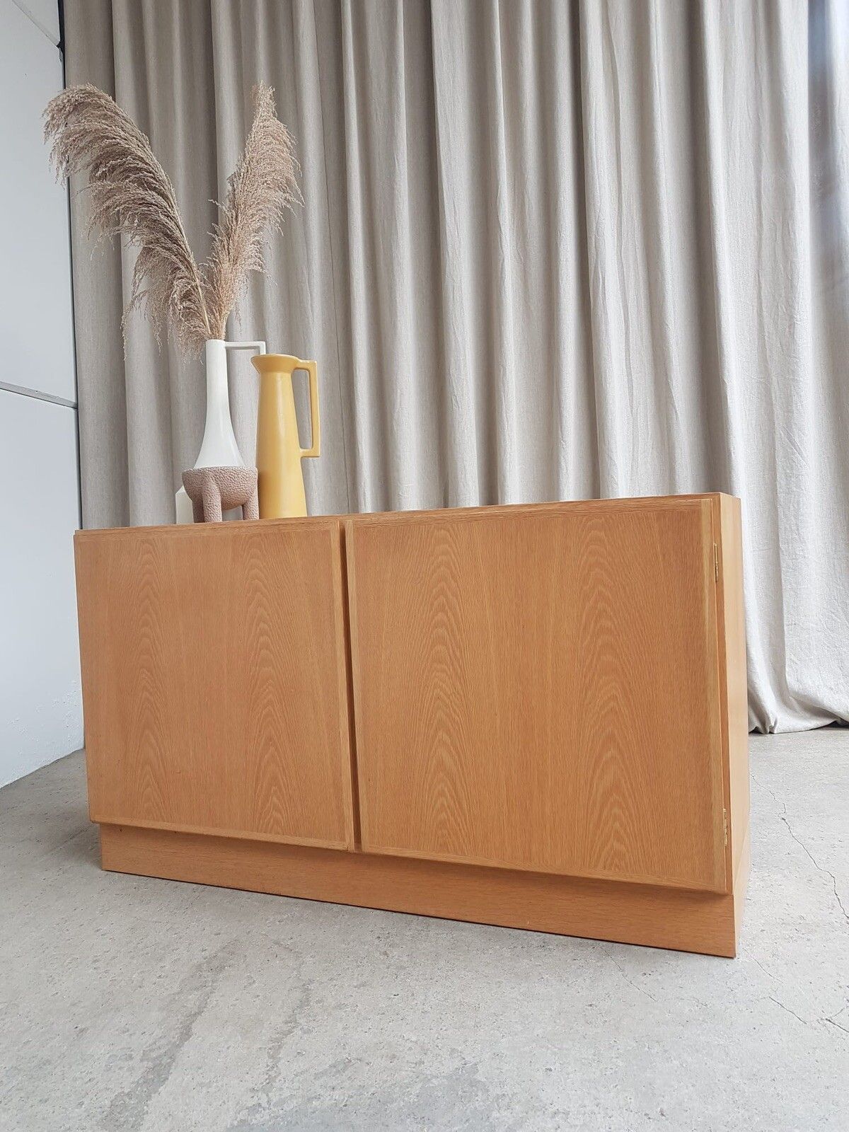 Vtg Mid Century Danish Gunni Omann For Omann Jun Møblefabrik Oak Sideboard R118