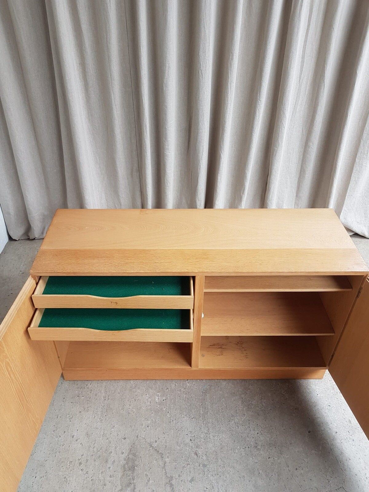 Vtg Mid Century Danish Gunni Omann For Omann Jun Møblefabrik Oak Sideboard R118 photo 1380.0