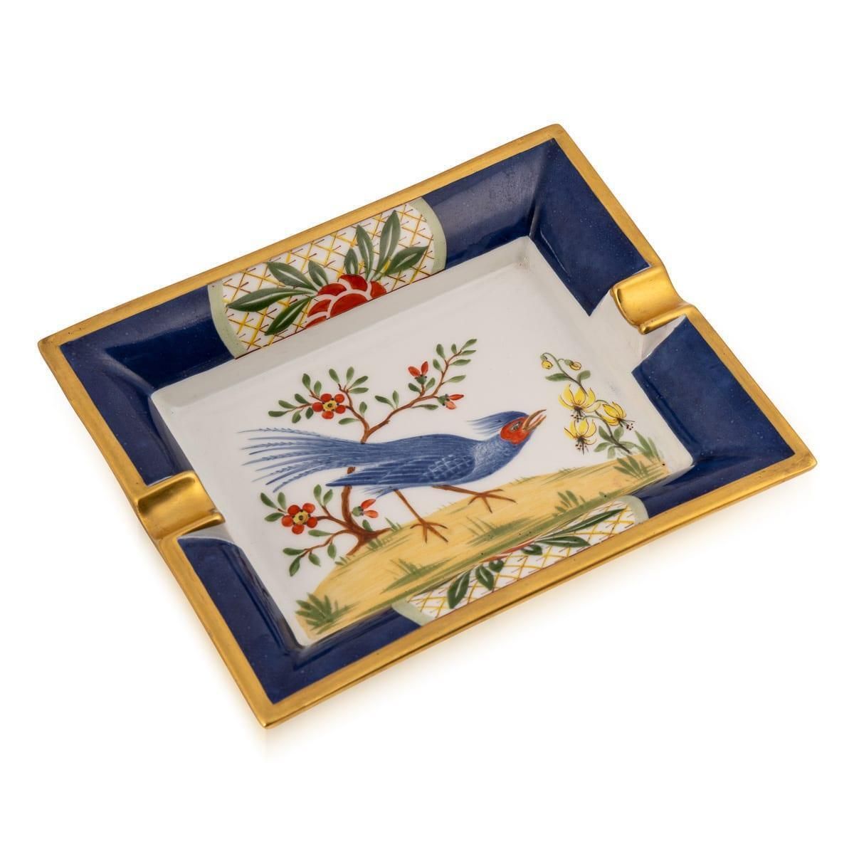 A Stunning 20th Century Ceramic Ashtray By Hermès, France photo for sale