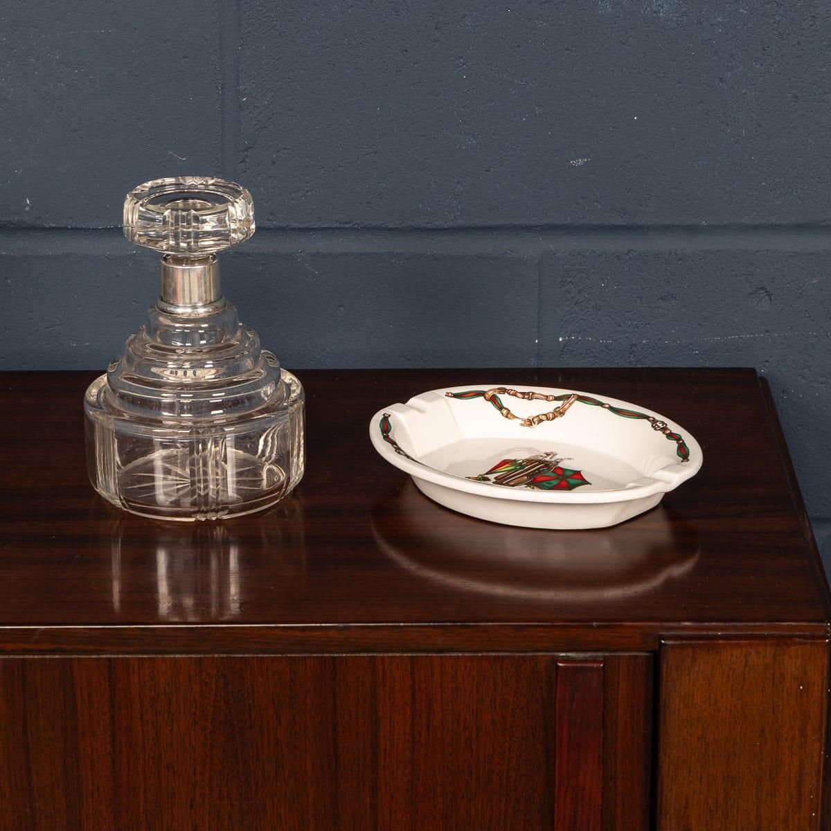 Vintage 20th Century Italian Ceramic Ashtray By Gucci C.1980 photo furniture