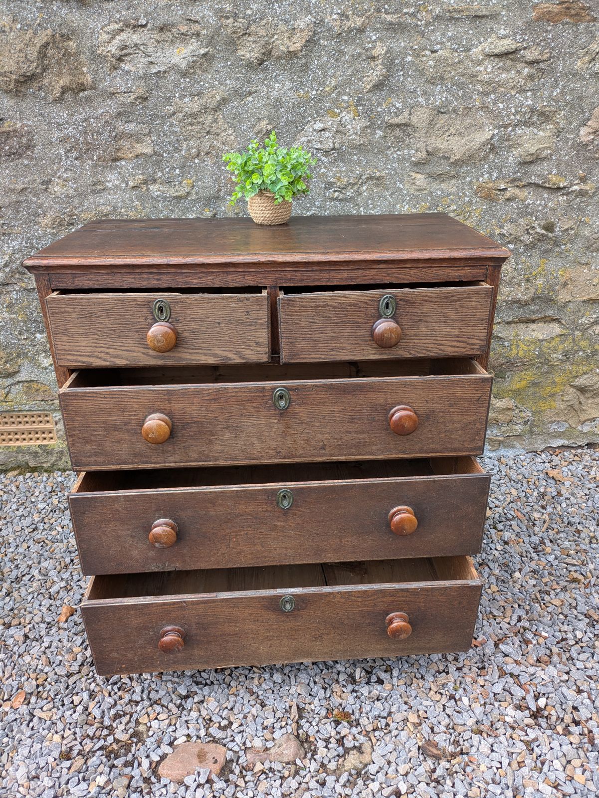 Antique Oak Chest Of Drawers photo buy