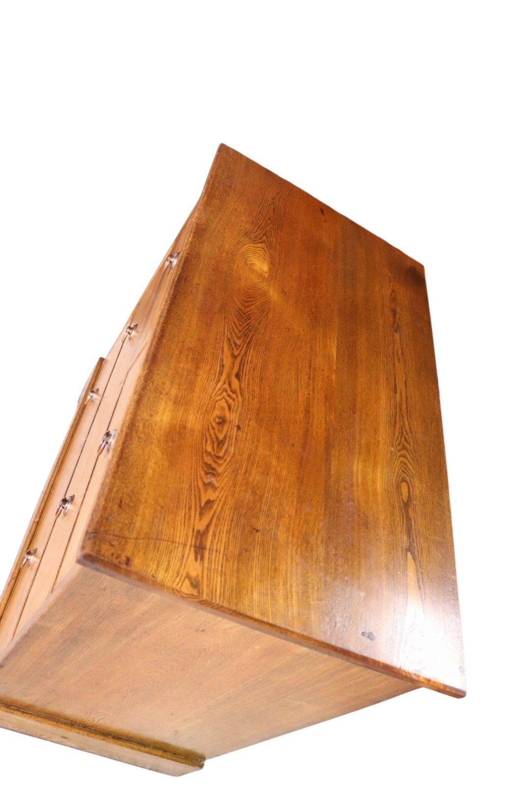 Antique 19th Century Oak Chest Of Drawers Two Over Two Drawer photo Furniture