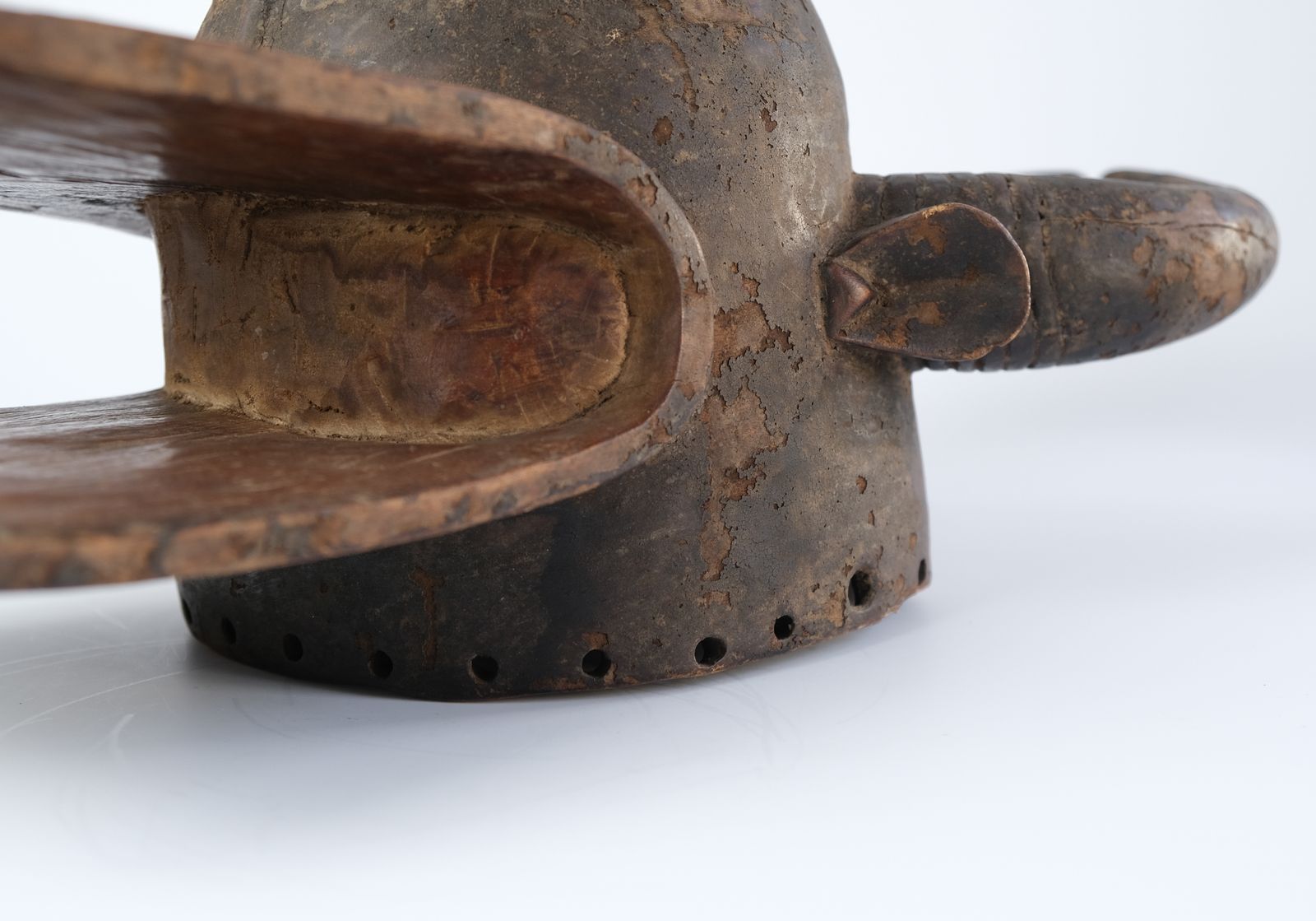 photo buy Chamba "Lang Gbadna" Bush Cow Helmet Mask, Africa, Mid 20th Century