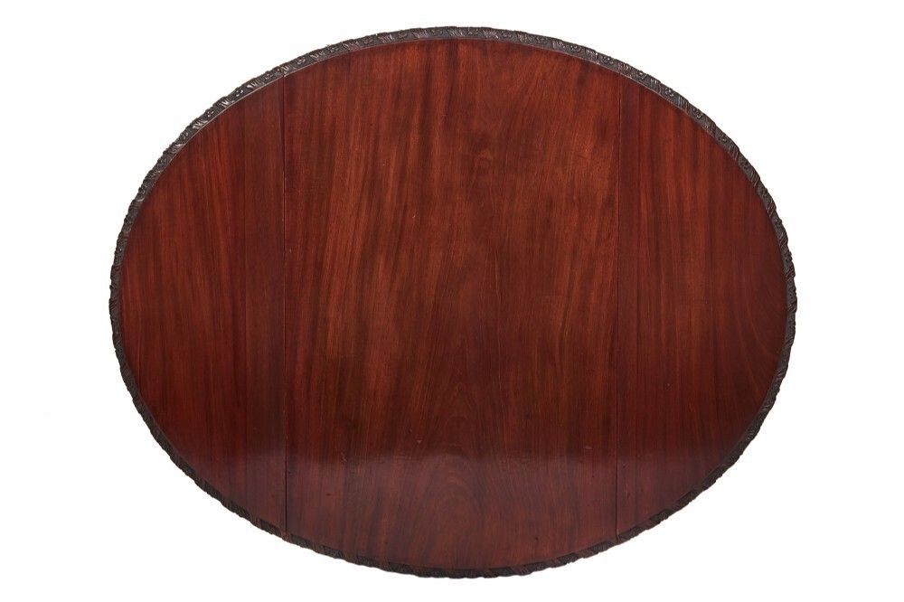 Fine Chippendale Revival Carved Mahogany Pembroke Table Circa 1900 photo 750.0