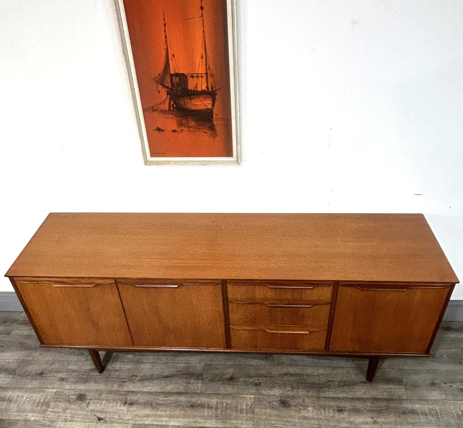 Stylish Mid Century Teak Sideboard Morris Of Glasgow 1960's photo furniture