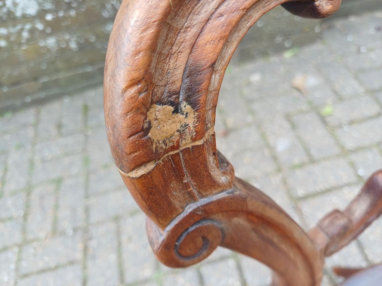 Victorian Child's Chair Cane Seat Antique Wooden Occasional Chair Turned Legs Decorative Back Rustic photo buy