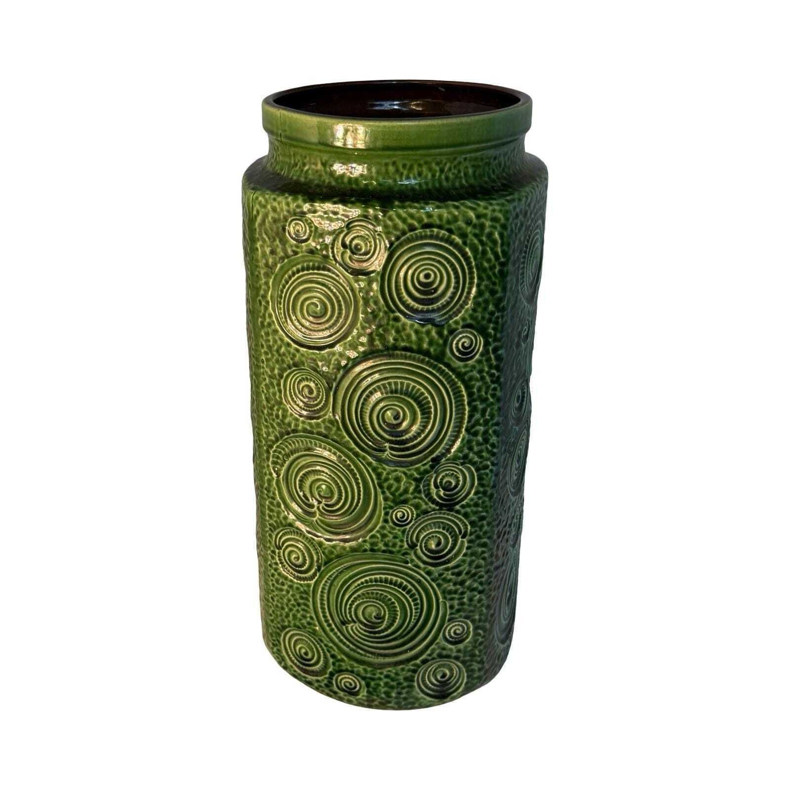 Scheurich   West Germany   Floor Vase (Xl)  Pottery   Model 416   'Jura' (48cm)