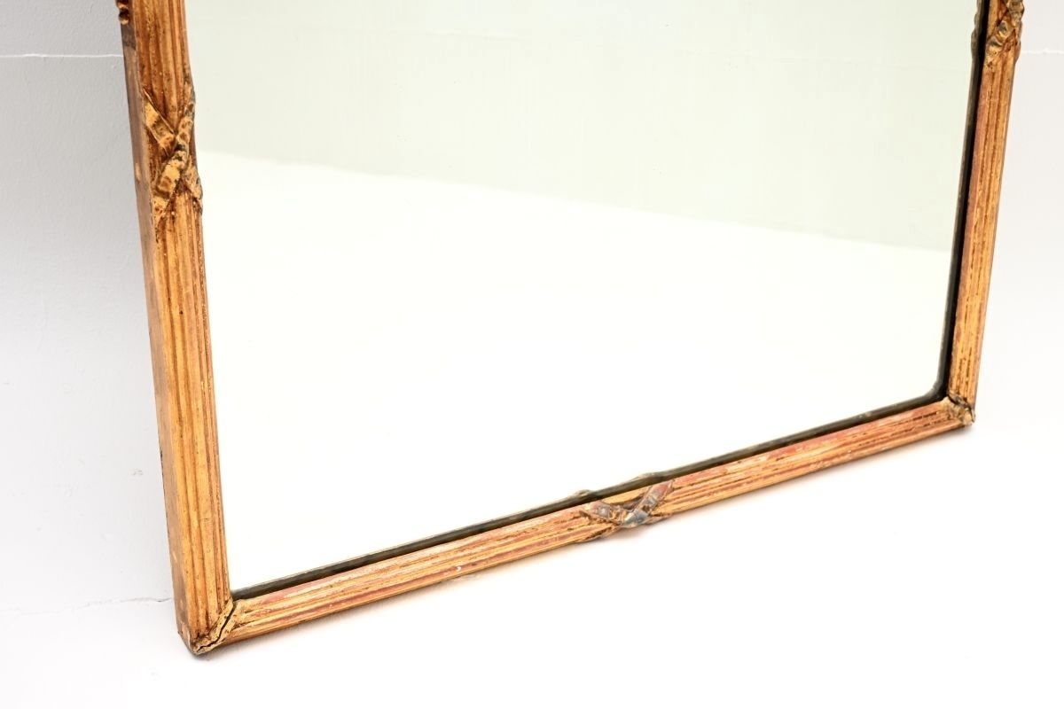 Antique French Gilt Wood Mirror photo vinterior