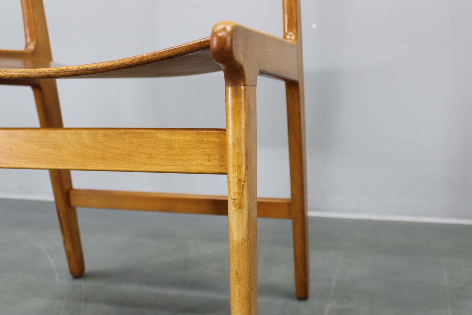 photo buy Mid Century Danish Dining Chairs In Afzélie And Beech, Set Of Four