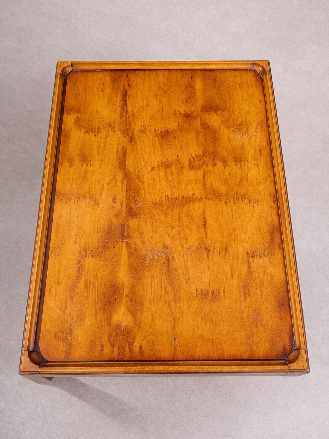 photo furniture Pair Of English Yew Wood Bedside Tables By Reprodux (Bevan Funnell), C.1980s–199