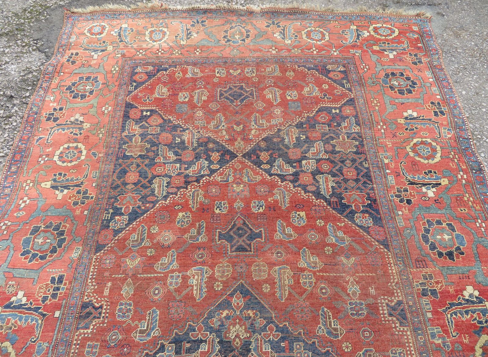 Antique Kurdish Kelleh Carpet. 536cm X 234cm. photo 2500.0