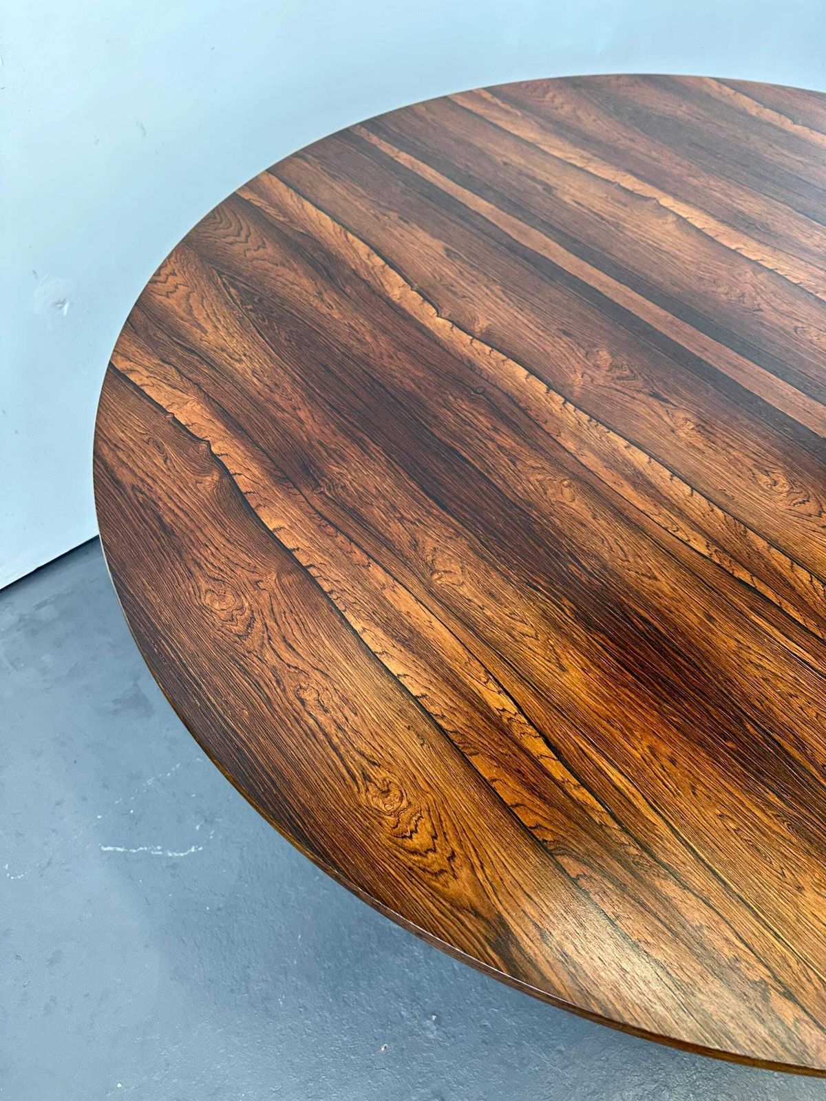 Furniture Vintage 1950s Gordon Russell Heals Rosewood Dining Table. Danish Plywood Mid Century Retro photo