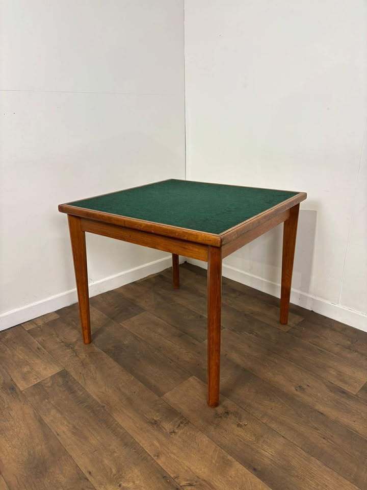 Brdr Furbo Danish Mid Century Teak Games Table – Reversible Top photo for sale
