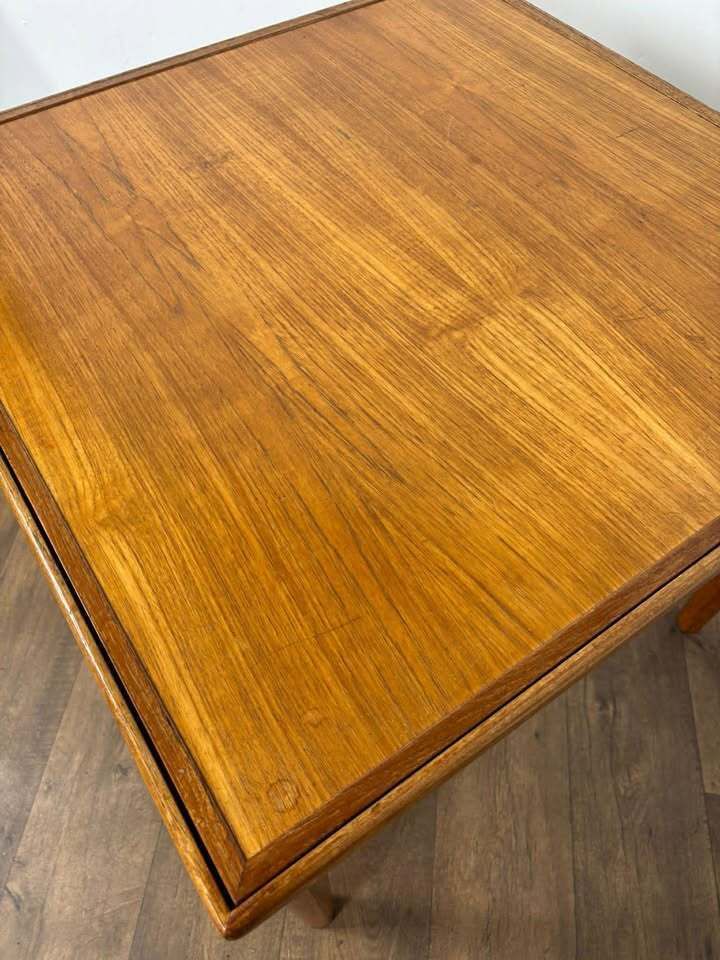 Furniture Brdr Furbo Danish Mid Century Teak Games Table – Reversible Top photo