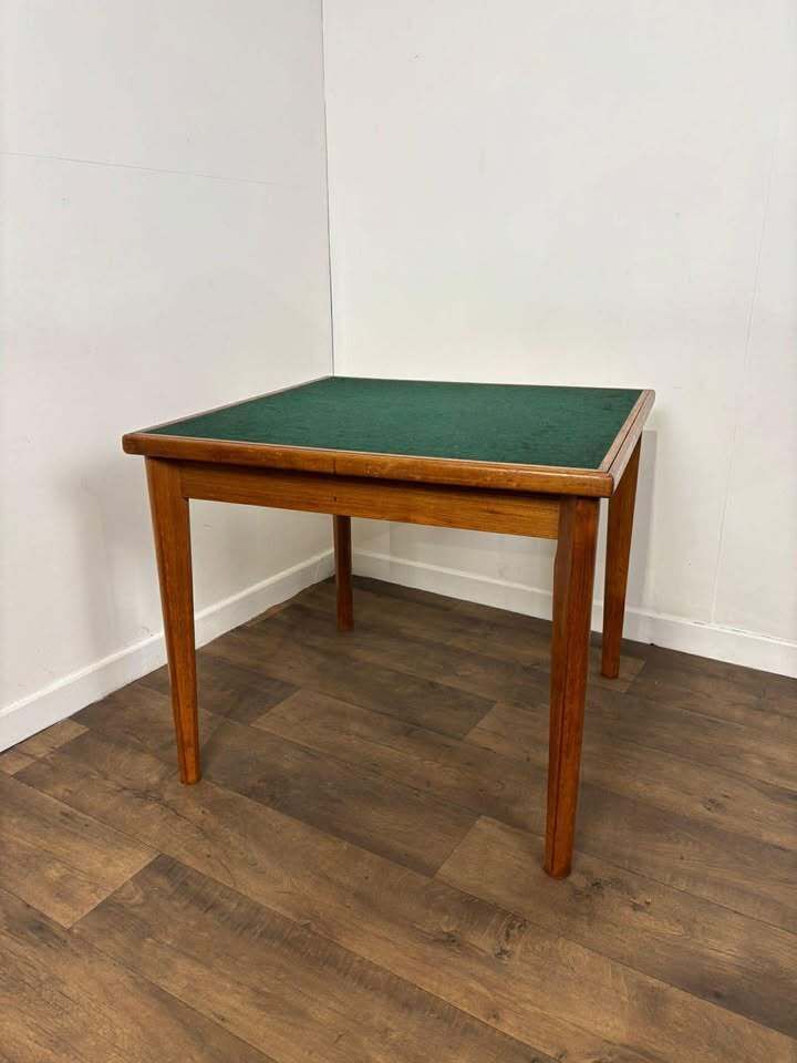 Brdr Furbo Danish Mid Century Teak Games Table – Reversible Top