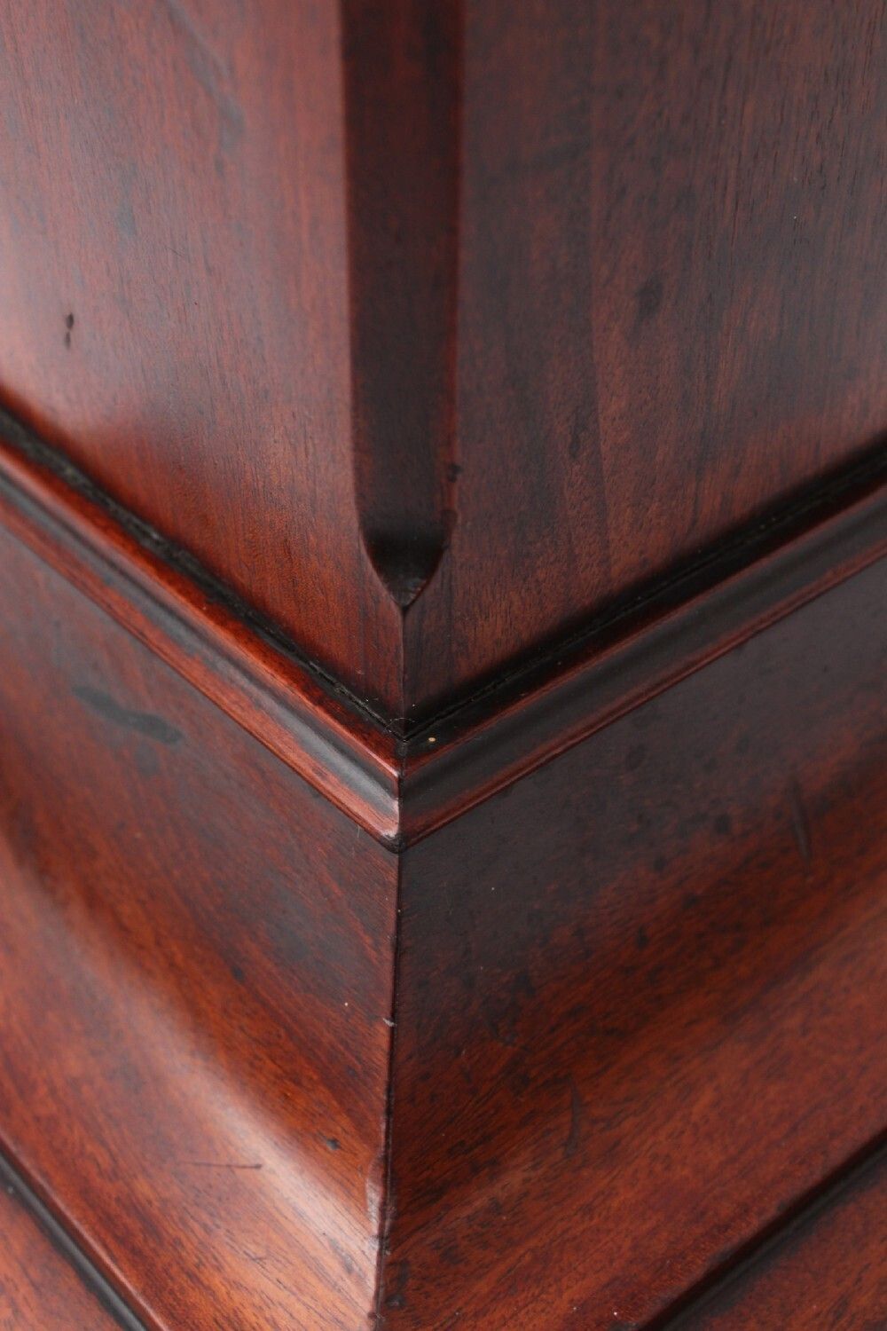 photo for sale Tall Victorian Mahogany Torchere