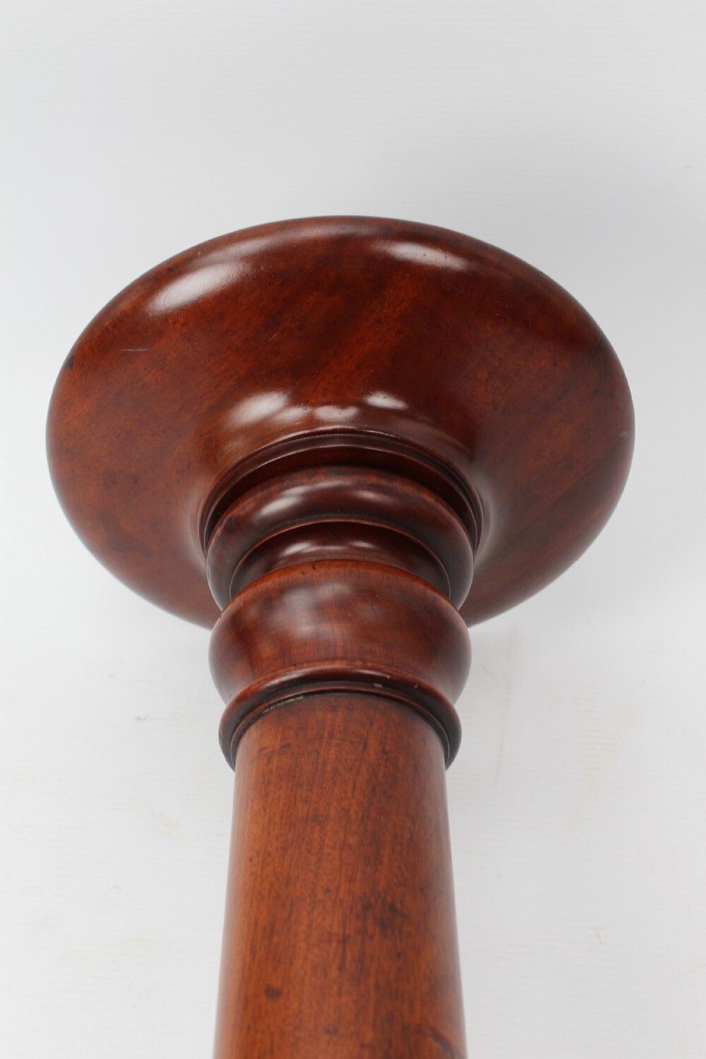 Home Decor Tall Victorian Mahogany Torchere photo