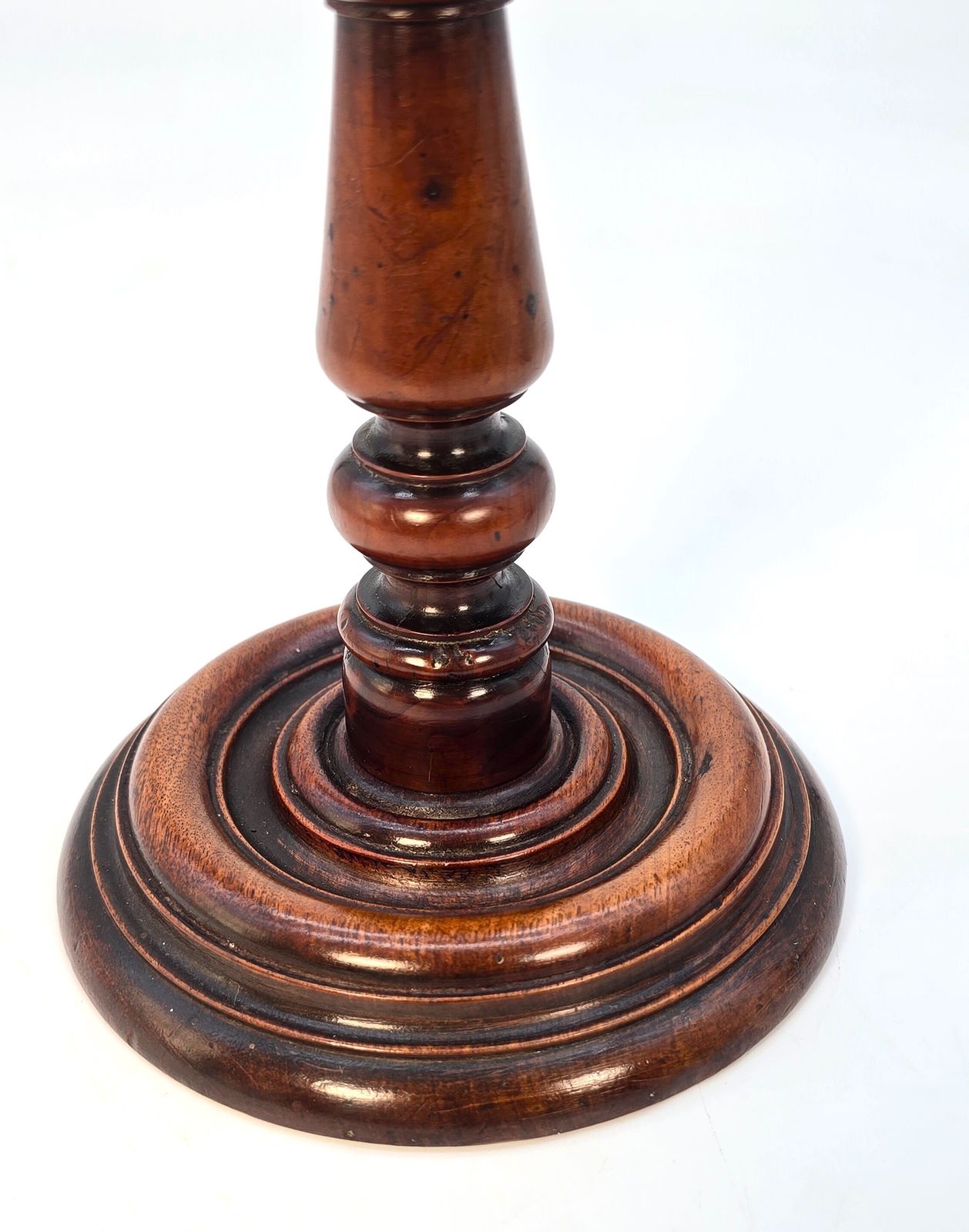 Pair Of 18th Century Wig Stands Made From Yew Wood, English Circa 1730 photo 835.0