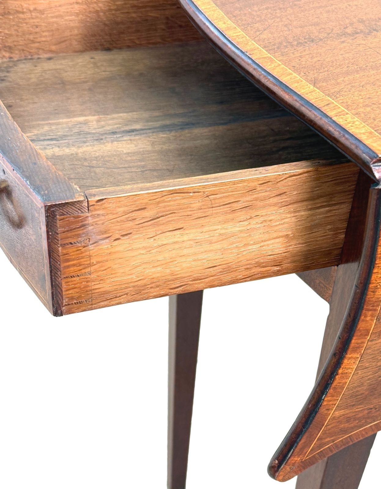 Georgian 18th Century Hepplewhite Baby Pembroke Table (England, Circa 1780) photo vinterior