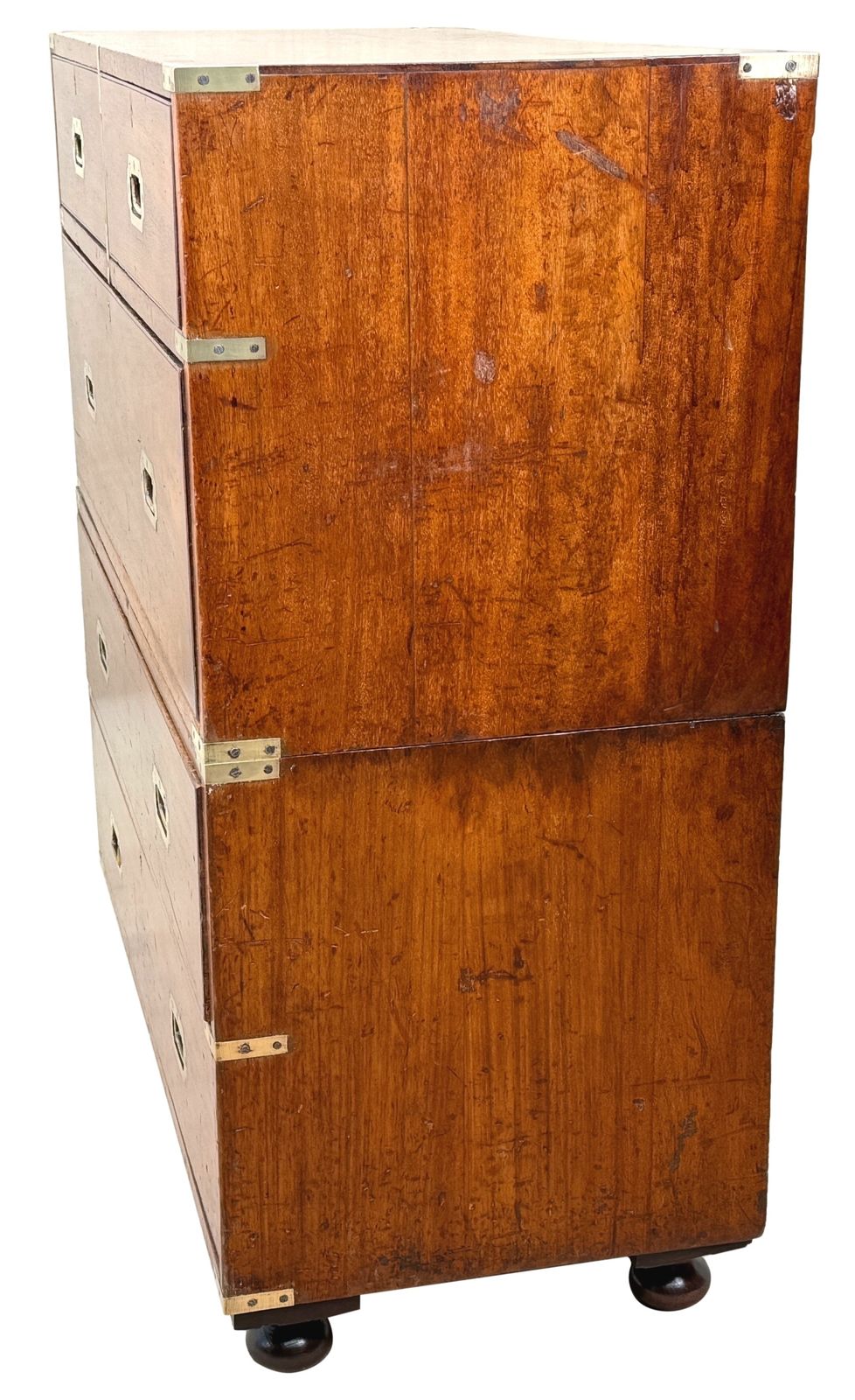 Camphor Wood 19th Century Military Campaign Chest Of Drawers (England, Circa 1860) photo furniture