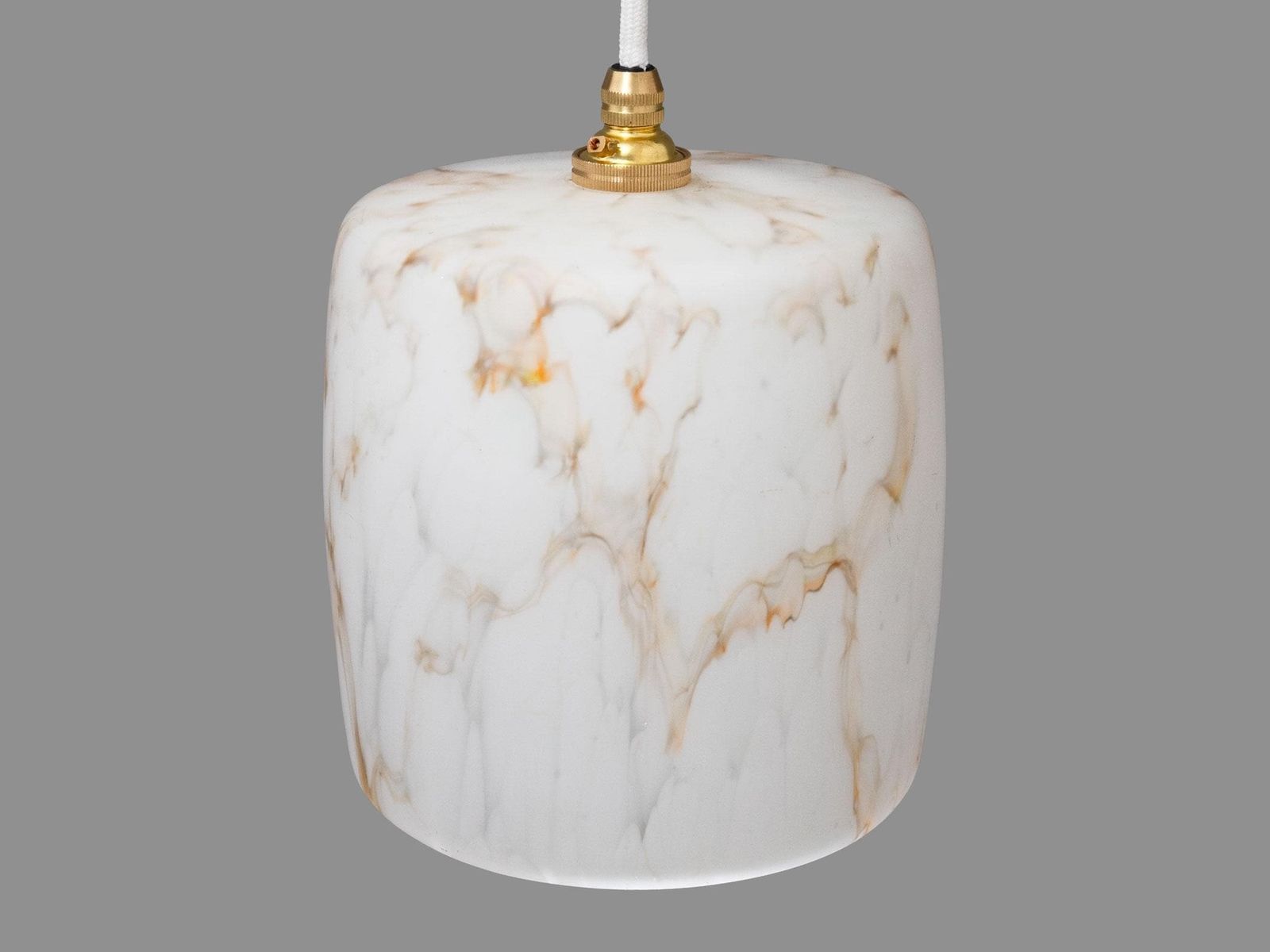 Vintage Opaline Glass Pendant Shade – Ochre Marbling, Art Deco Lighting photo furniture