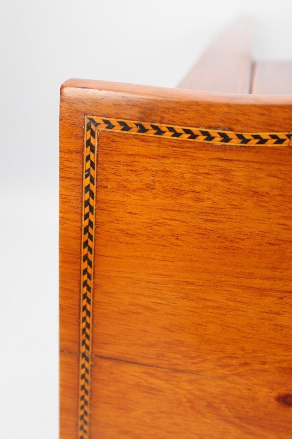 photo for sale Antique Georgian Inlaid Mahogany Desk