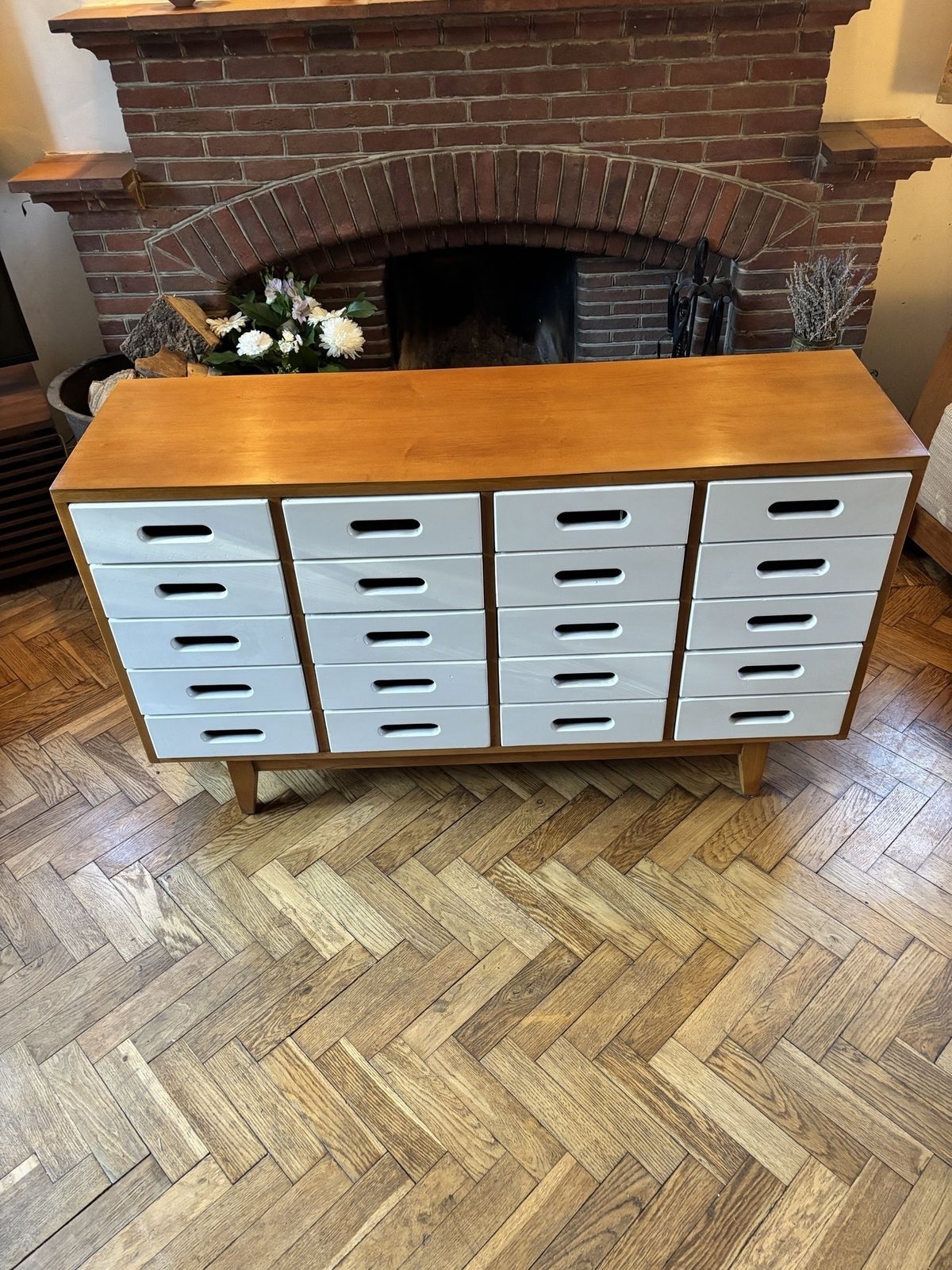 Stunning Rare Mid Century 1950/60s Chest Of Drawers By James Leonard photo furniture