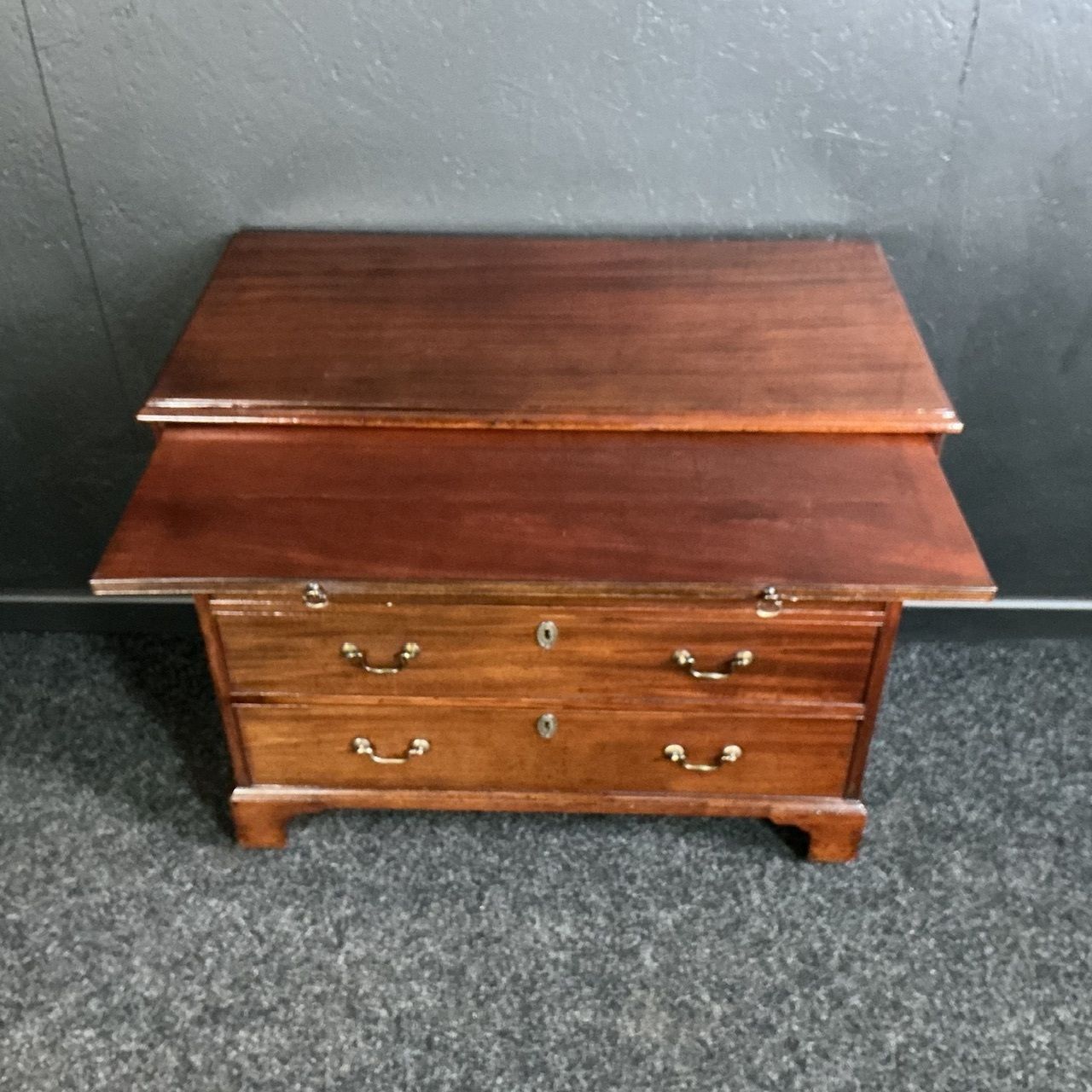 Georgian Mahogany Chest, 1700s photo for sale