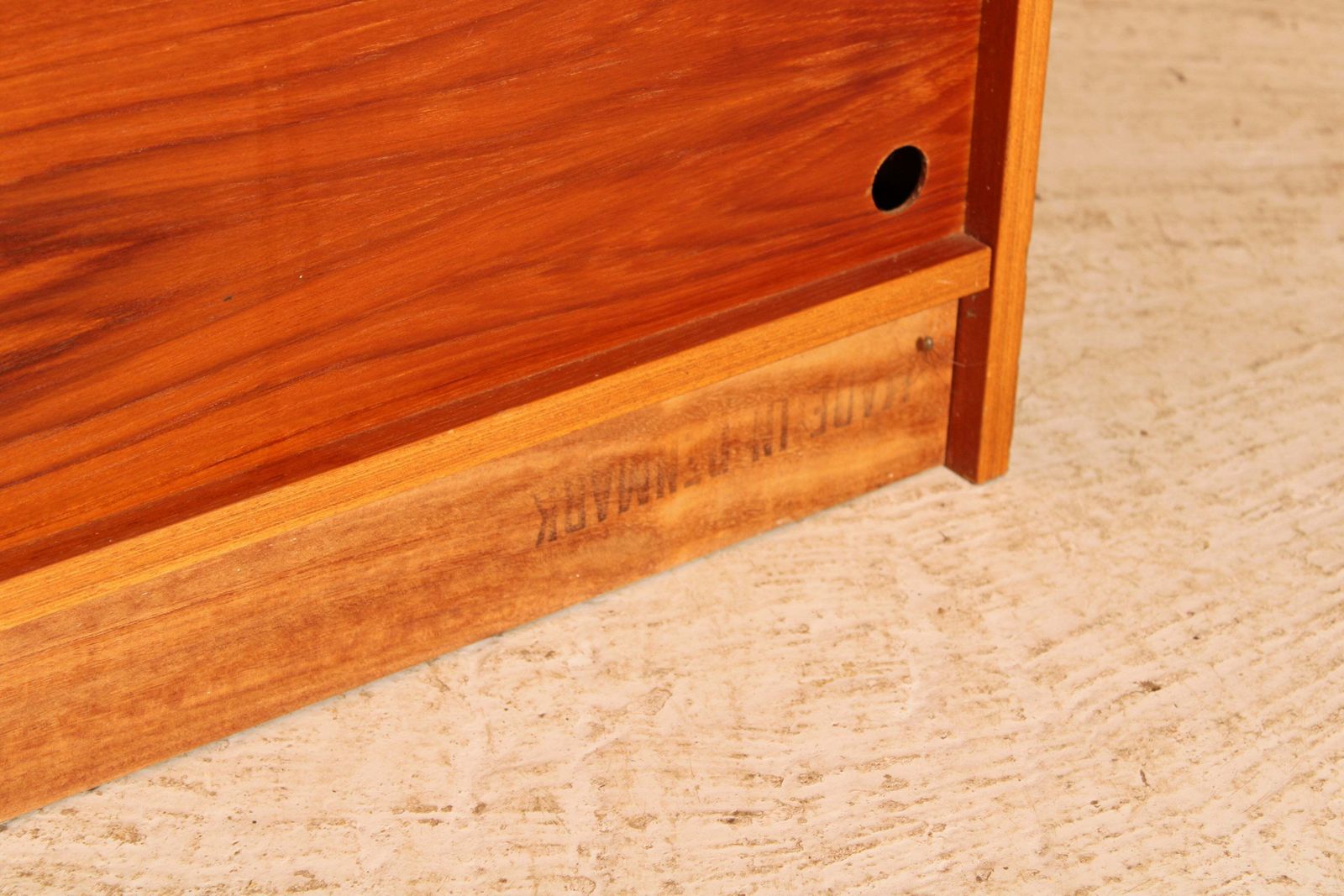 photo for sale Mid Century Danish Media Stand / Vinyl Record Player Cabinet, Circa 1970s