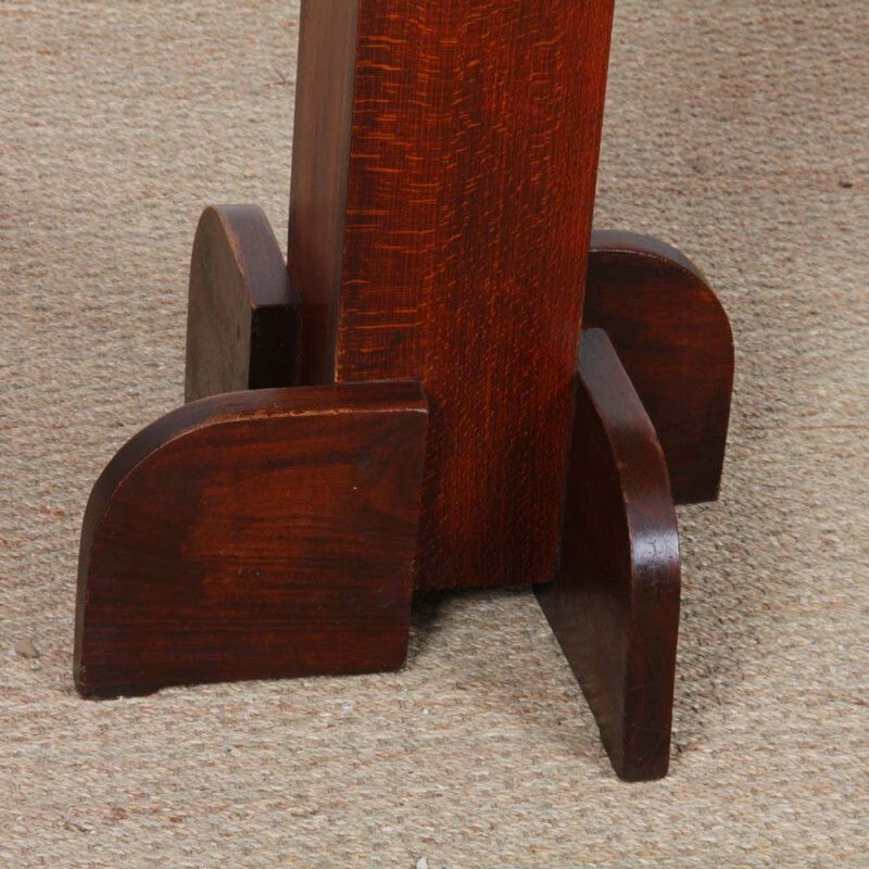 High Wooden Table, French Craftsmanship From The 1940s photo vinterior