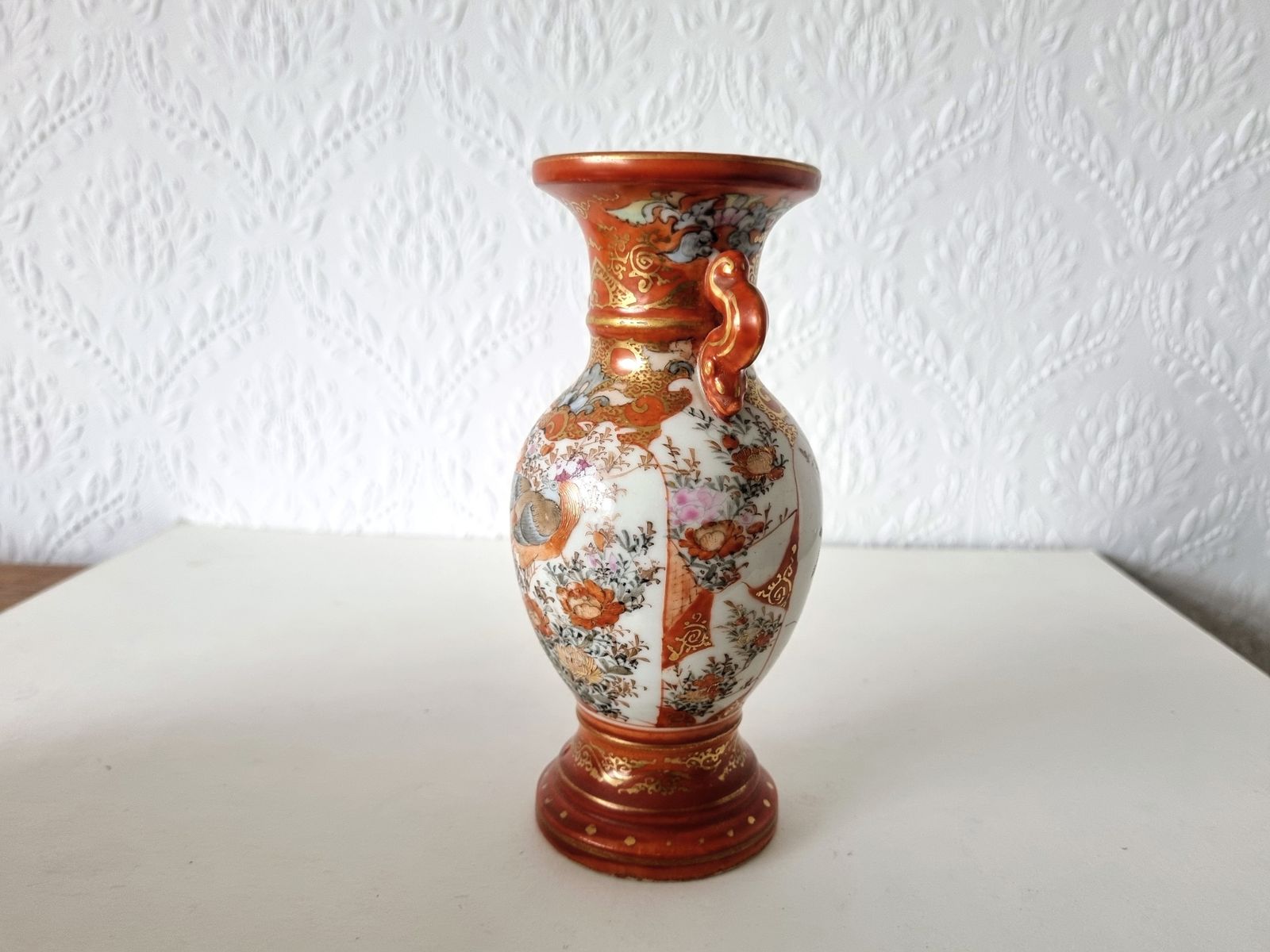 Japanese Kutani Porcelain Vase photo 85.0