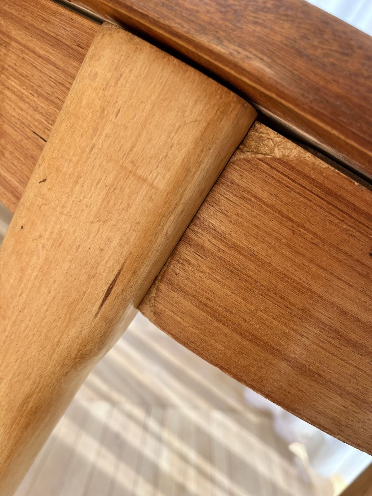 Mid Century Oval Veneered Extending Dining Table photo furniture
