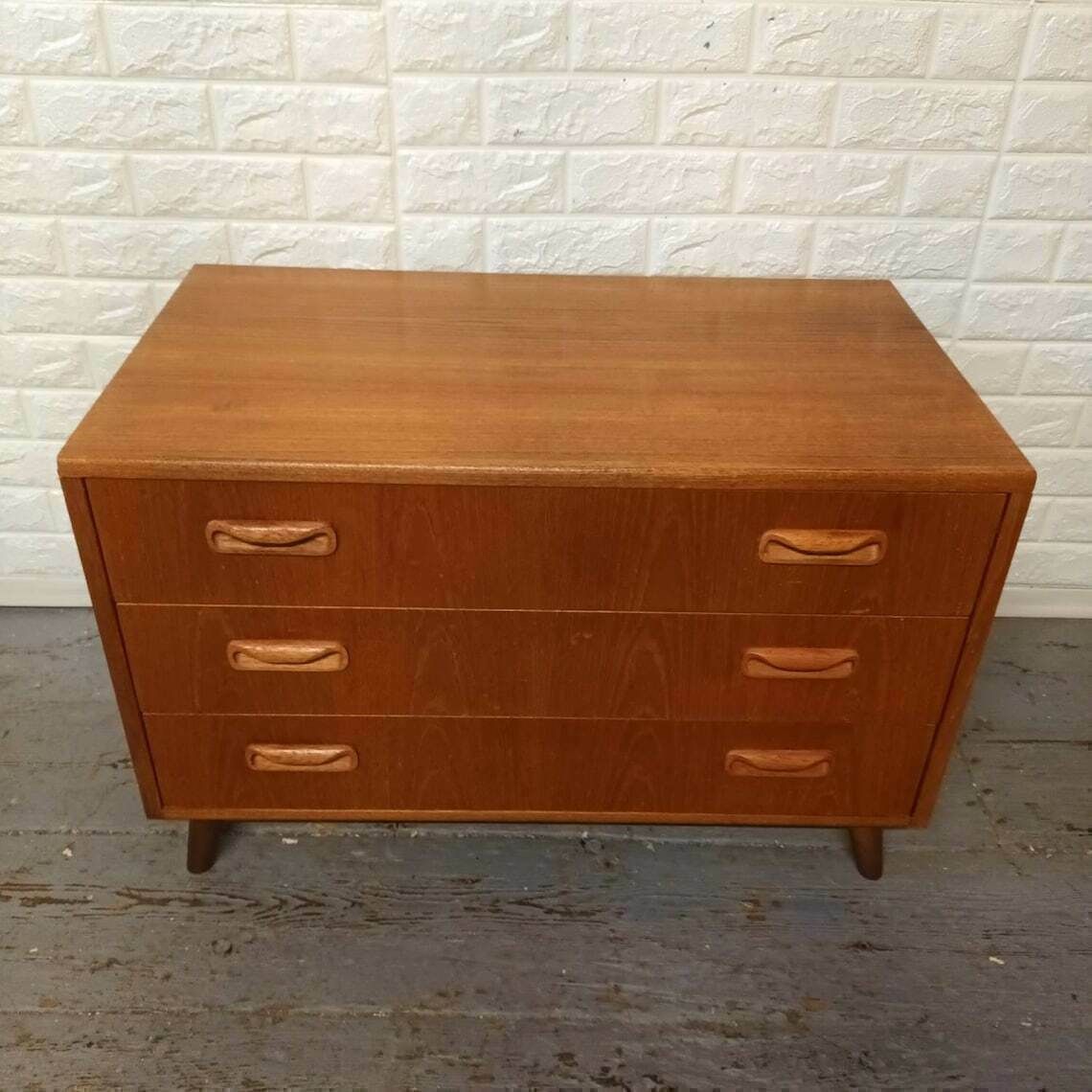 G Plan Fresco Mid Century Teak Chest Of Drawers. photo furniture